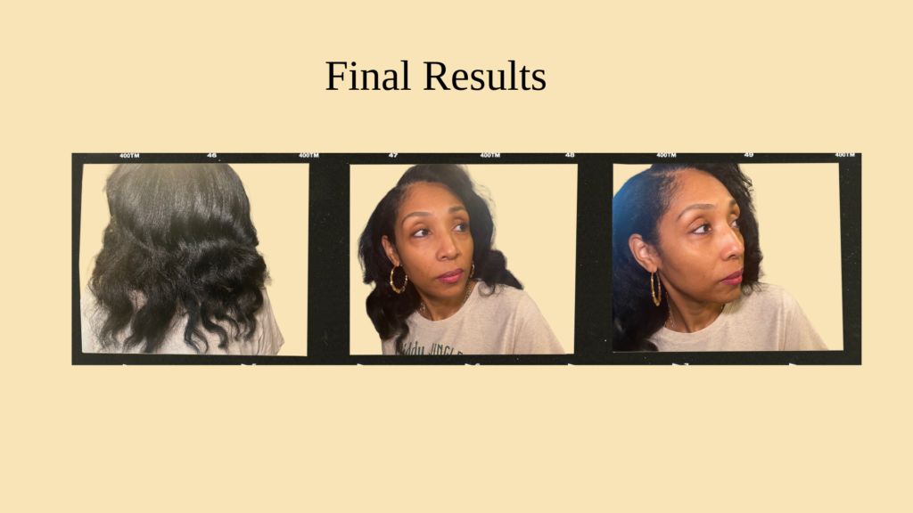 Woman with 4A with a soft press